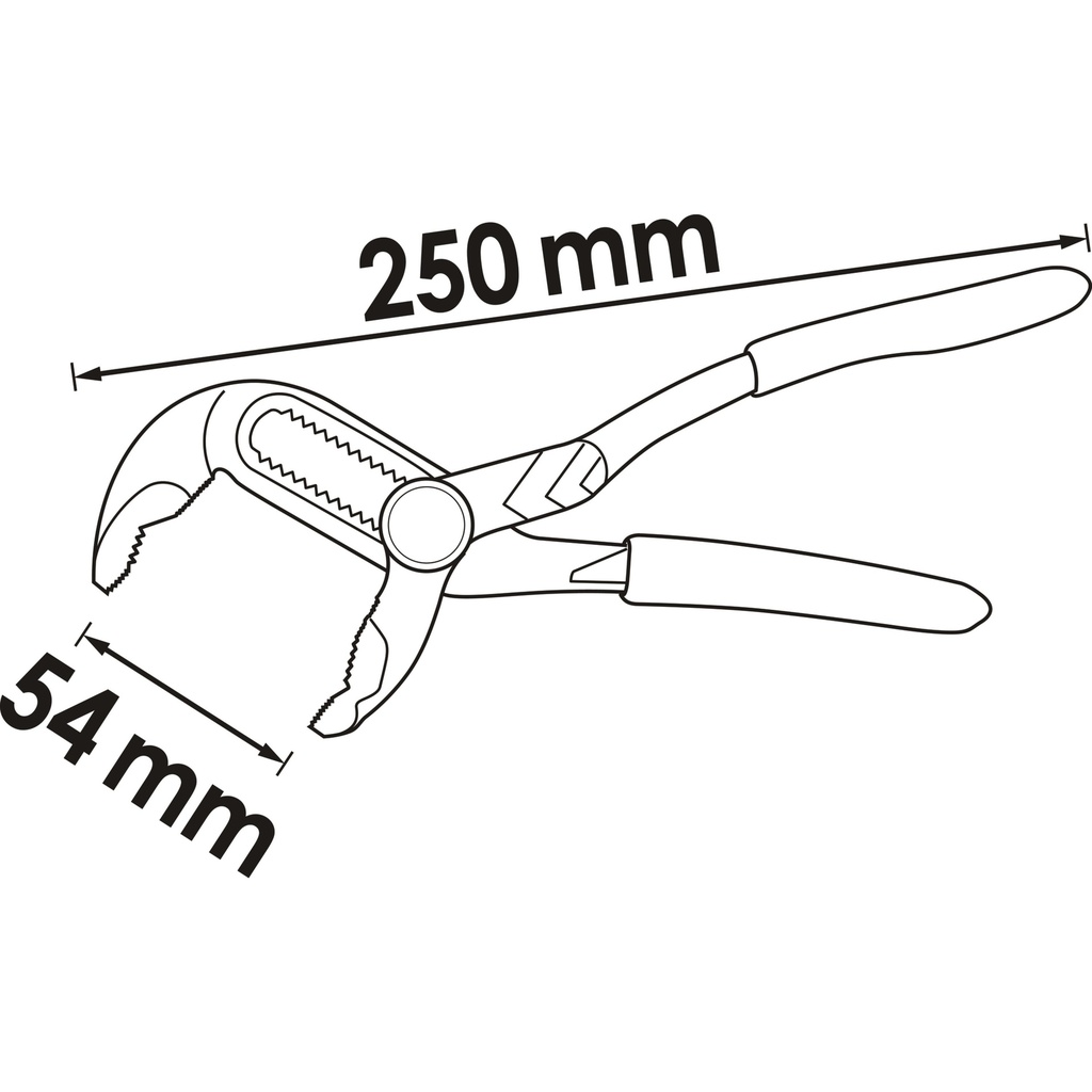 Universal pliers ∙ with push button V650 (2)