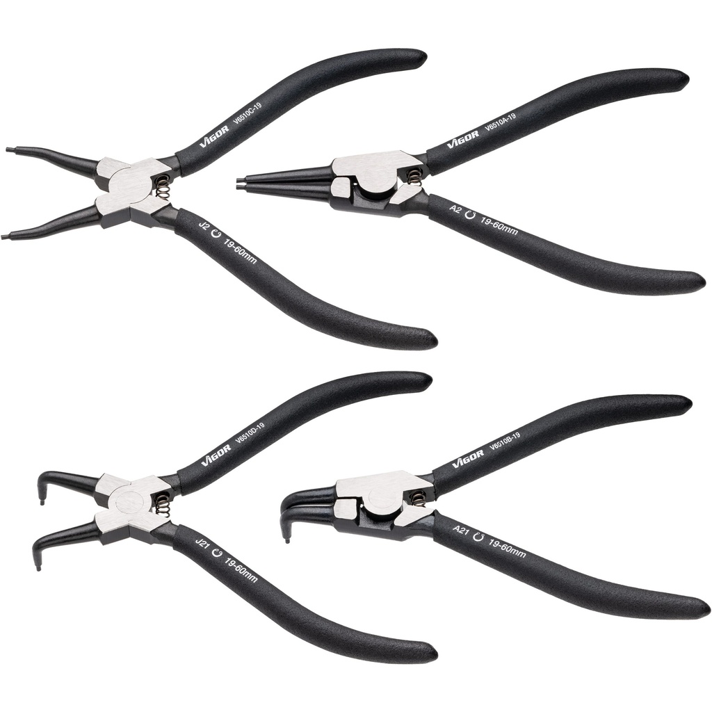 Circlip pliers set ∙ 180 mm V6510-19/4,  (4)