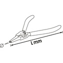 Circlip pliers V6510A-19, VIGOR (2)