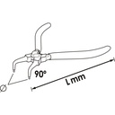 Circlip pliers V6510D-40, VIGOR (2)
