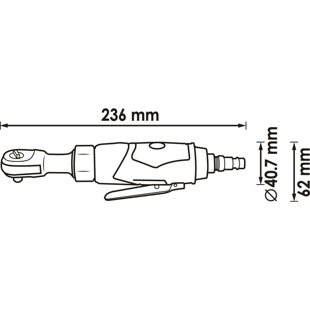 Air ratchet V6554, VIGOR (2)