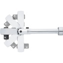 Telescopic reversible ratchet with hinge (5)