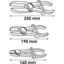 Flexible hose clamp set V6799, VIGOR (2)