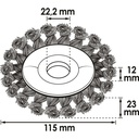 Wheel brush V6804, VIGOR (2)