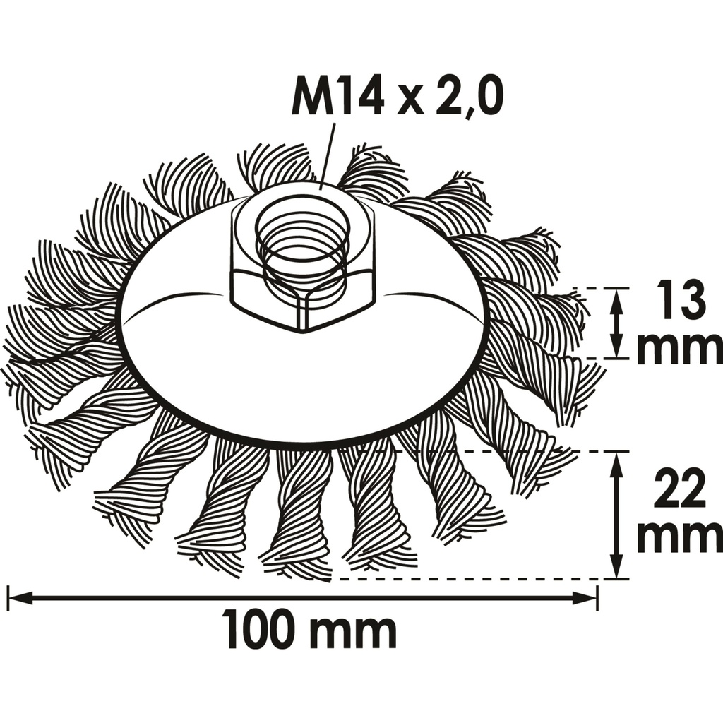 Bevel brush V6805, VIGOR (2)
