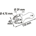 Brake line ratcheting tube cutter V6917, (2)