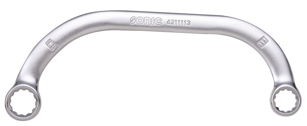 Sonic lietas žiedinis raktas 14x17 mm (4211417, SONIC)