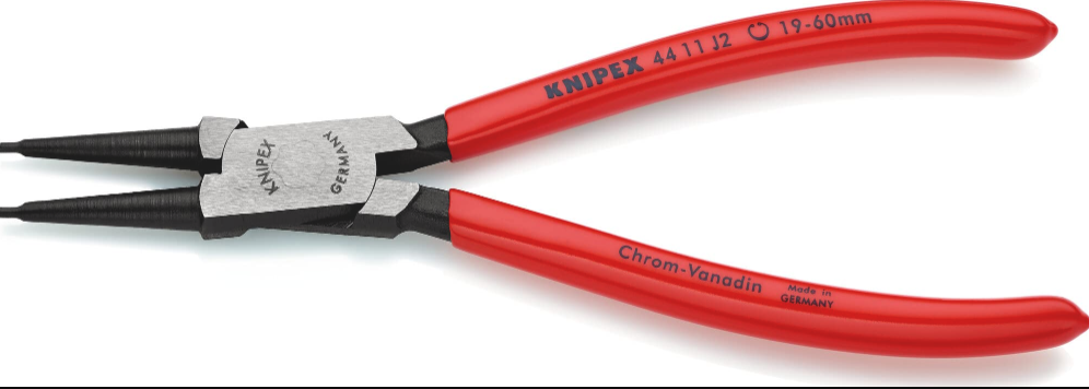Replės vidiniams fiksavimo žiedams 19-60mm Knipex [44 11 J2]