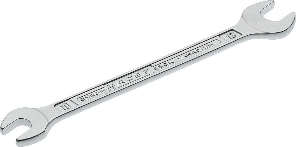 Raktas atvirais galais 10x13mm (450N-10X13, HAZET)