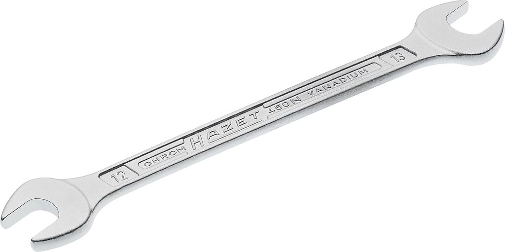 Double open-end wrench - Outside hexagon profile (450N-12X13, HAZET)