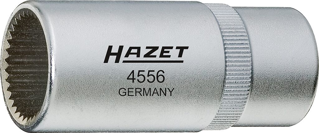 Pressure valve holder tool - 1/2 inch (12.5 mm) square, hollow (4556, HAZET)