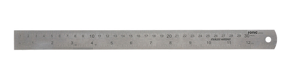 Liniuotė metalinė 300mm [47004] []
