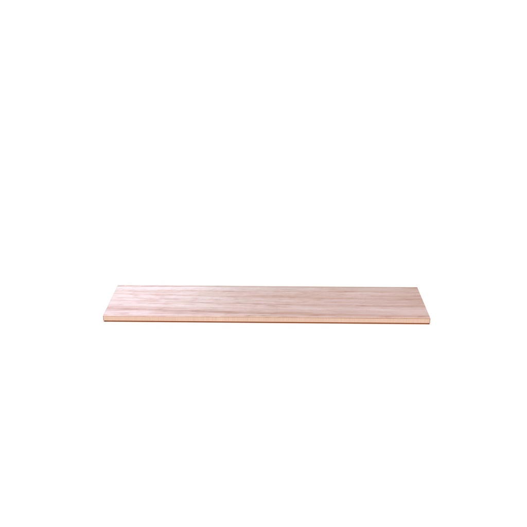 Glued wood worktop 1348x500x38 (47279, SONIC)