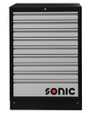Įrankių spintelė su 9 stalčiais, be stalviršio, 674 mm (47280, SONIC)