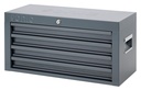 Tool trolley with 4 drawers, black (4730414, SONIC)