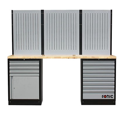 Tool cabinet with worktop (4731511, SONIC)