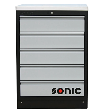 Irankių spintelė su metaliniu stalviršiu SONIC 