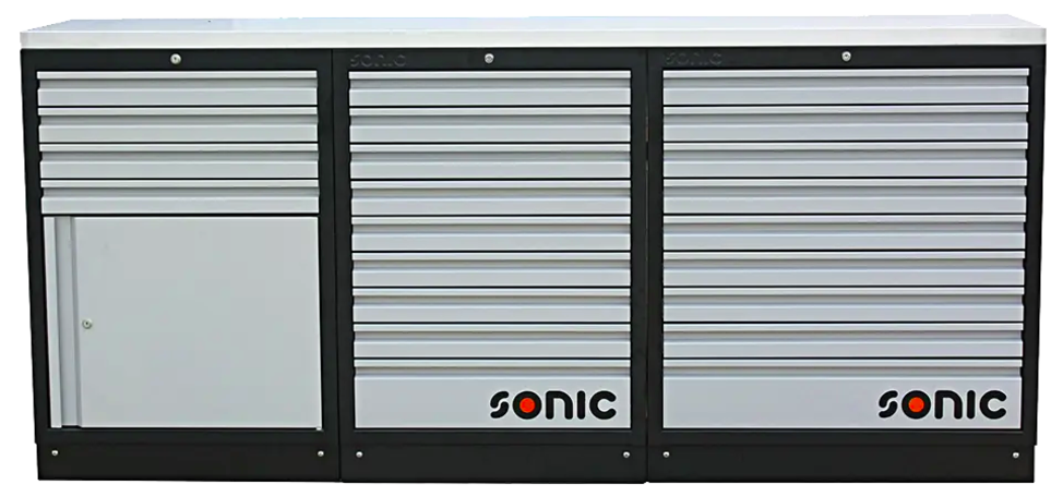 Workbench with metal top (4731806, SONIC)