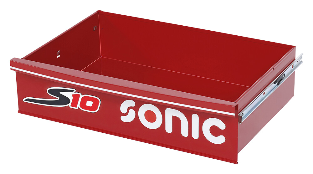 Large drawer for S10 trolley, red (47319, SONIC)