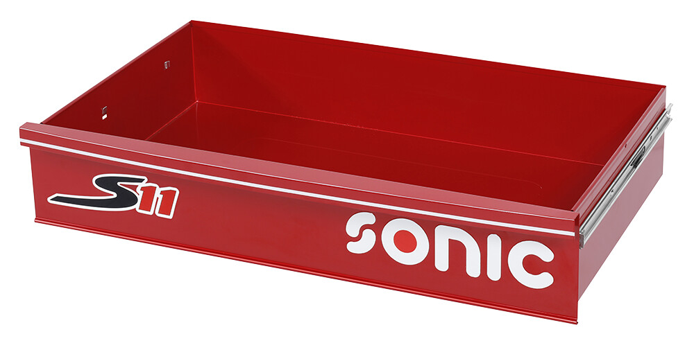 Large drawer for S11 trolley, red (47338, SONIC)