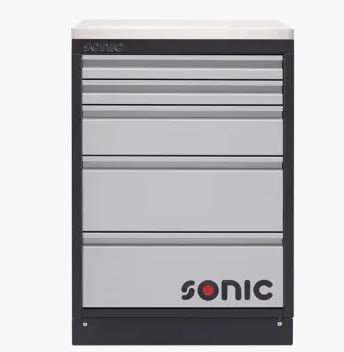 Spintelė 5 stalčių, be stalviršio SONIC EQUIPMENT