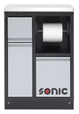 Spintelė su popieriaus laikikliu ir šiukšliadėže Sonic Equipment BV (47649, SONIC)