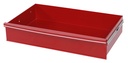 Large drawer for S11 trolley, red (no logo) (47692, SONIC)