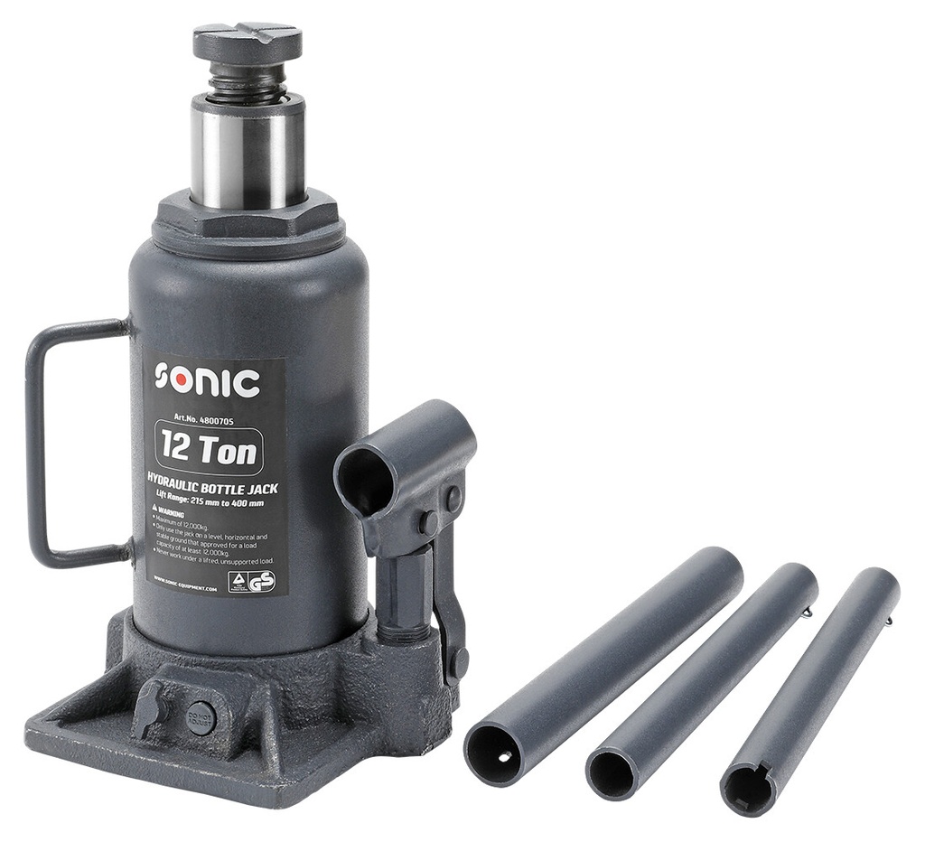 Hydraulic bottle jack 12 t (4800705, SONIC)