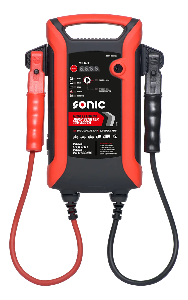 Lithium jump starter 12V/800CA (48149, SONIC)