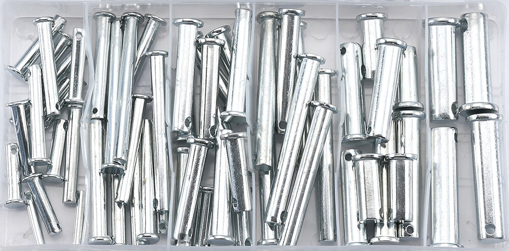Clevis pin assortment, 60 pcs (4822328, SONIC)