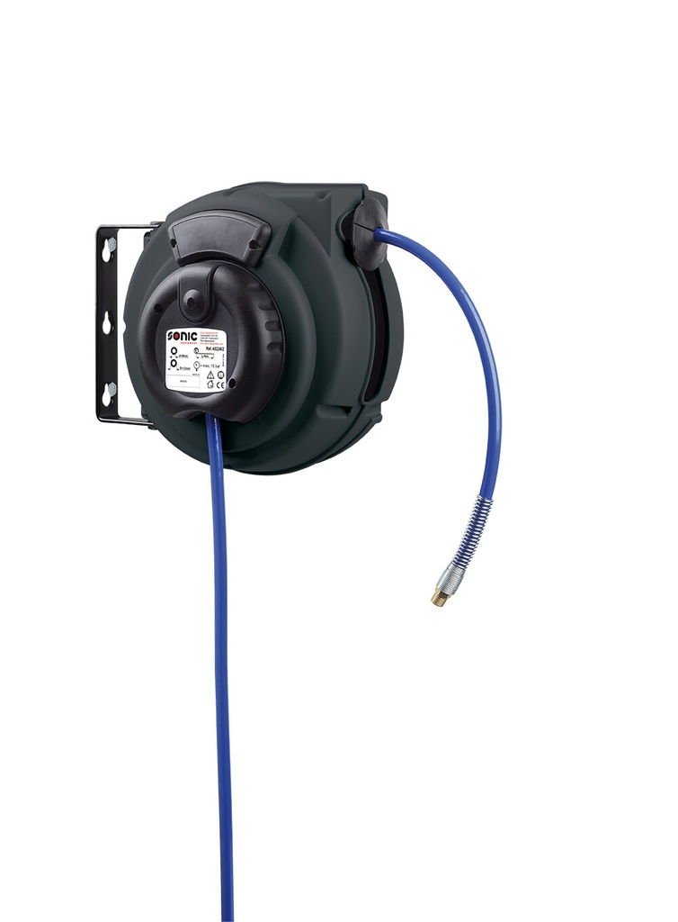 Air hose reel 9m, 8mm hose (4822402, SONIC)