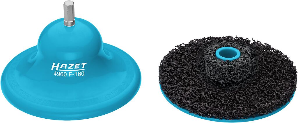 Rim flange cleaner - 2-pieces (4960F-160/2, HAZET)