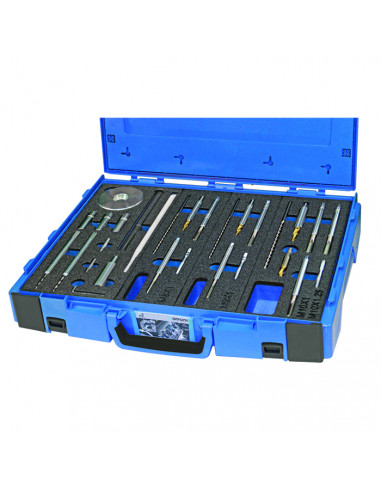 Glow plug removal master kit M8x1, M9x1, M10x1, M10x1.25 (GO470, GOVONI)
