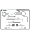 Timing tool set suitable for vw group - 1.6, 2.0 diesel engines (GO715, GOVONI)