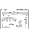 Timing tool set suitable for bmw - 1.6 petrol engines (GO744, GOVONI)