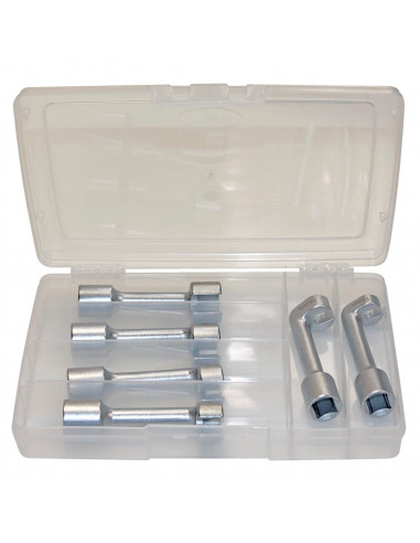 Diesel Injector Line Wrench Set 12-14-16-17-18-19 mm, 6 pcs (GO918, GOVONI)