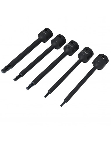 TORX galvučių rinkinys 1/2" su sferine galva (GO949, GOVONI)