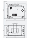 Indukcinis kaitintuvas FOCUS 18 kW su inverteriu (GO1470, GOVONI)