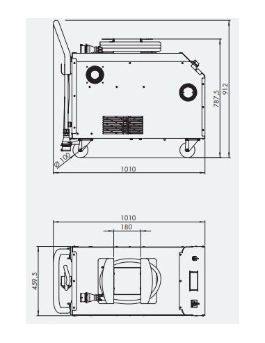 FOCUS 5 kW induction heater (GO1473, GOVONI)