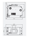 Vienfazis indukcinis kaitintuvas FOCUS 5 kW (GO1475, GOVONI)