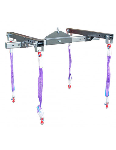 Lifting frame with belts for ev-battery handling (GO1505, GOVONI)