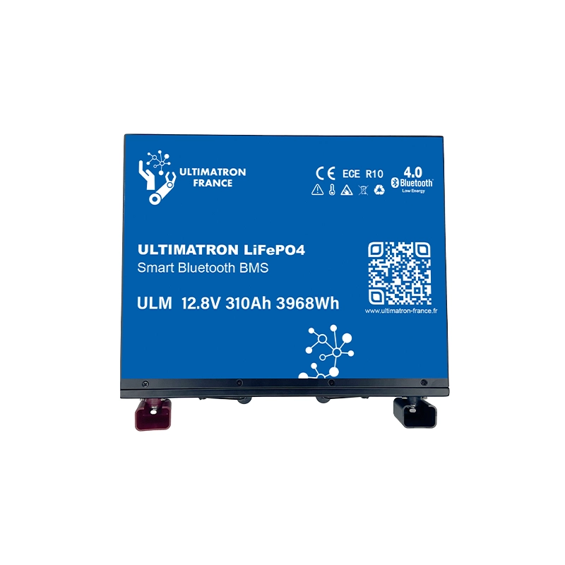 Under-seat lithium battery LiFePO4 12.8V 310Ah with Bluetooth and smart BMS and heater (ULM-12-310H, ULTIMATRON)