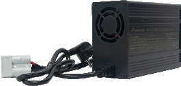 Lithium battery charger 48V 20A, plastic case, IP22 (48-20-PC, ULTIMATRON)