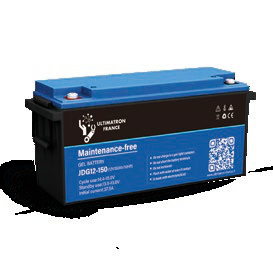 Gelinis saulės energijos akumuliatorius 12 V 150 Ah, gilaus iškrovimo (JDG-12-150, ULTIMATRON)