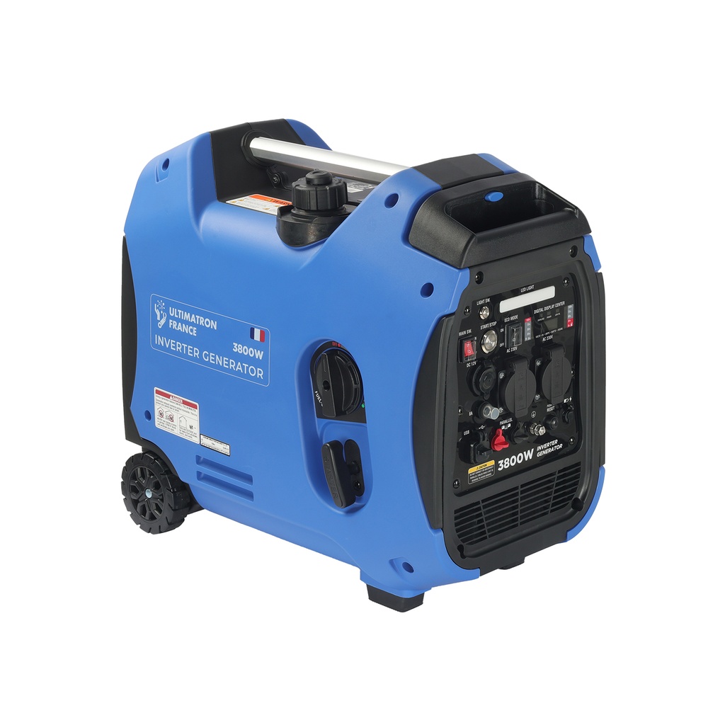 Inverter generator 3.5 kW petrol with electric start (ULT-3800-EU, ULTIMATRON)
