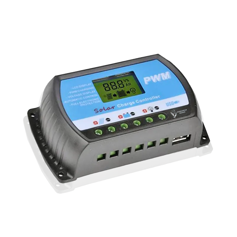 Solar charge controller PWM 10A 12/24V (RTD1210, ULTIMATRON)