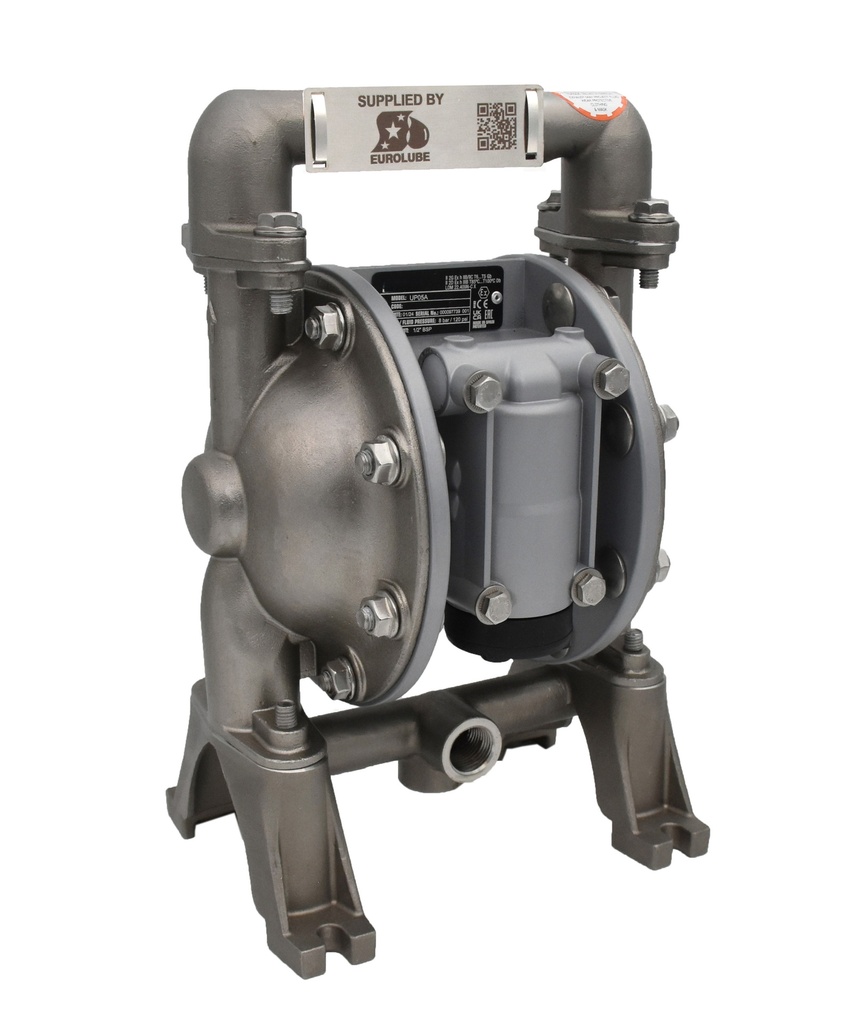 Diaphragm pump 1/2 in. Windscreen fluid/AdBlue® 54 l/min free flow ATEX (11788, EUROLUBE)