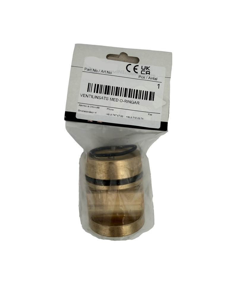 Spool with O-rings 16765 (1480402, EUROLUBE)