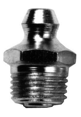 Grease fitting M10X1 straight stainless steel (580-RF, EUROLUBE)