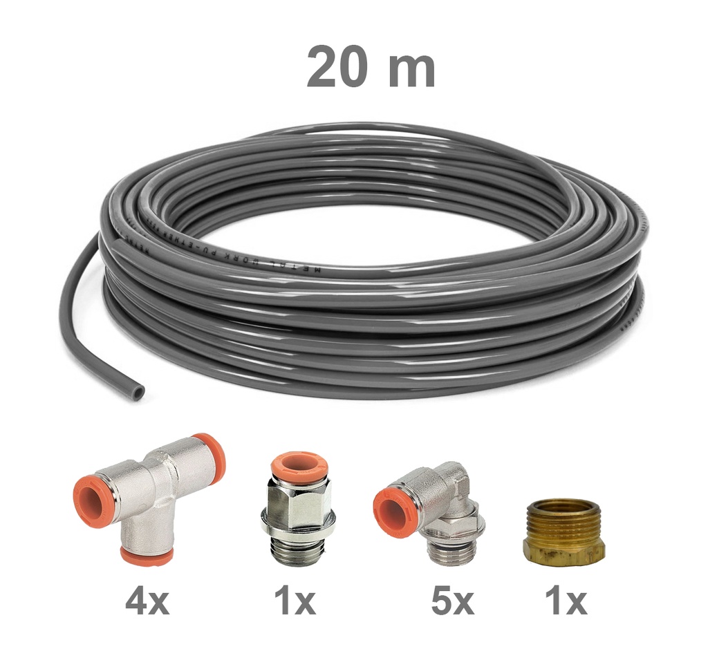 Installation kit air for 5 tanks (18709, EUROLUBE)